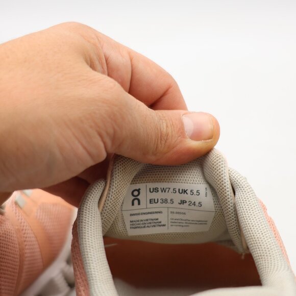 ON Cloud 5 Rosebrown Fog Shoes Women's Size 7.5   Athletic Running Sneakers - Picture 3 of 11